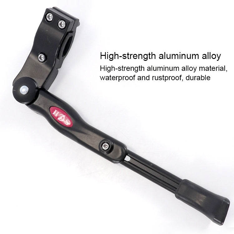 Cavalletto per mountain bike 26 pollici regolabile in alluminio nero - immagine 5