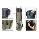 Borsa multifunzionale per canna da pesca 123x34 cm