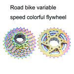 Volano bicicletta in lega di alluminio 8-11 speed