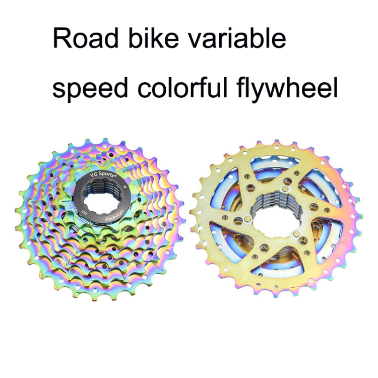 Volano bicicletta in lega di alluminio 8-11 speed