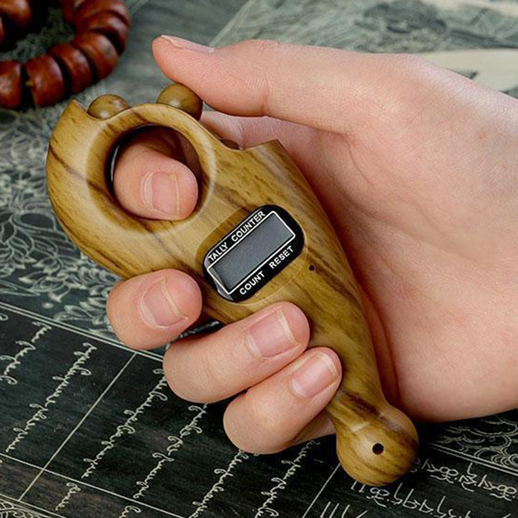 Perline buddiste elettroniche con display digitale