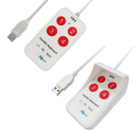 Tastierino USB 4 tasti per acquisizione ultrasuoni medici