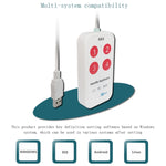 Tastierino USB 4 tasti per acquisizione ultrasuoni medici
