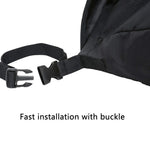 Borsa portaoggetti per bracciolo sedia a rotelle 18x16x8 pollici