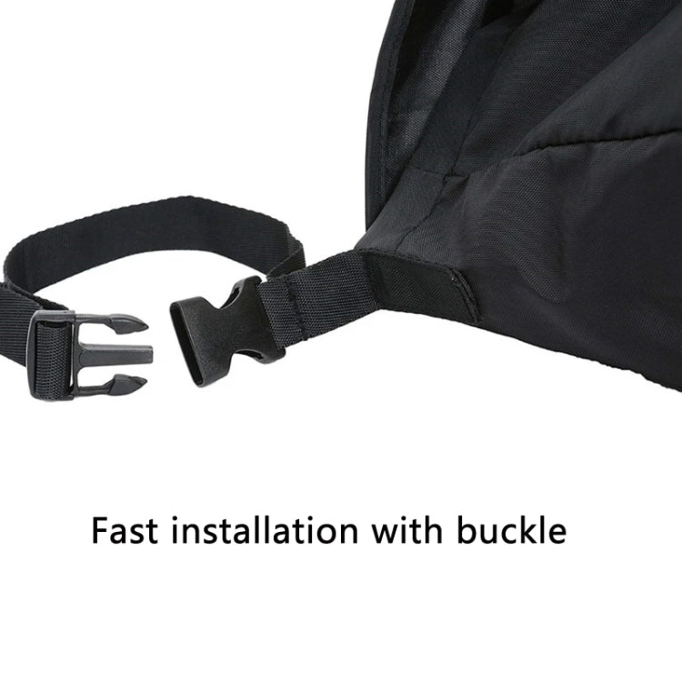 Borsa portaoggetti per bracciolo sedia a rotelle 18x16x8 pollici