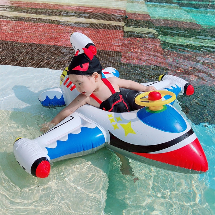 Anello da nuoto gonfiabile per bambini a forma di aeroplano