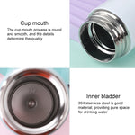 Tazza termica in acciaio inox 304 con display temperatura 500 ml