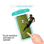 Custodia impermeabile trasparente per cellulare da 2 pezzi, vari colori