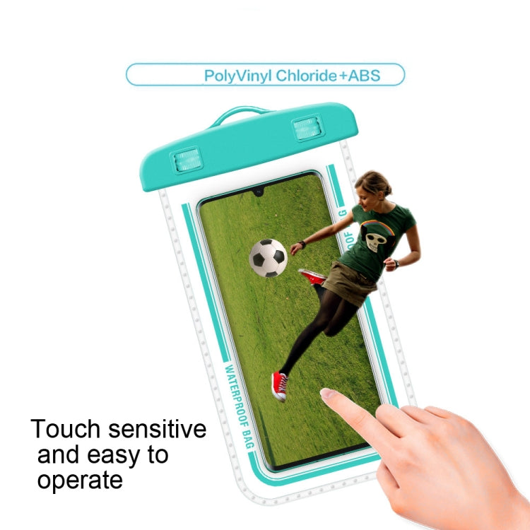 Custodia impermeabile trasparente per cellulare da 2 pezzi, vari colori