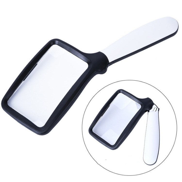 Lente d’ingrandimento portatile 2X pieghevole con 5 luci LED - immagine 2