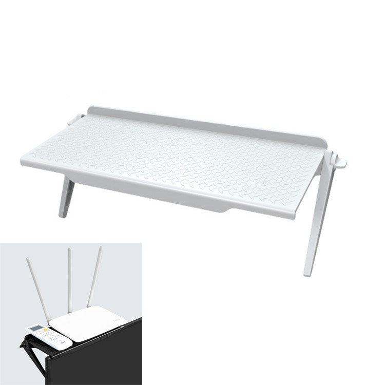 Supporto per monitor computer con rack multifunzionale