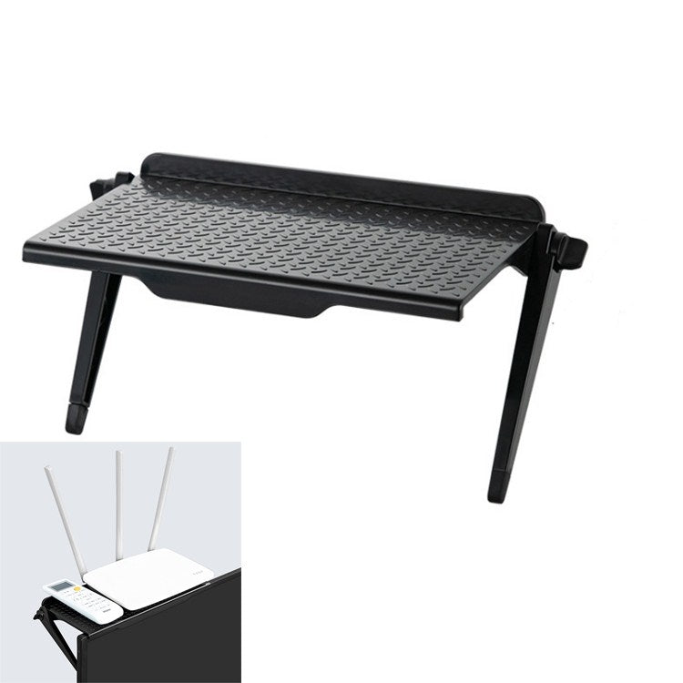Supporto per monitor computer con rack multifunzionale