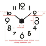Orologio da parete digitale in acrilico fai-da-te
