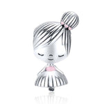 Perline argento sterling S925 per bracciale bambina