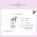 Perline argento sterling S925 per bracciale bambina