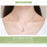 Ciondolo fata fiore in argento sterling 925 da donna