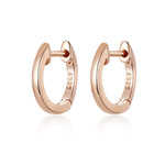 Orecchini in argento sterling S925 rotondi 1 cm