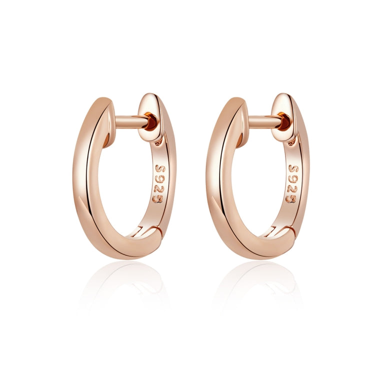 Orecchini in argento sterling S925 rotondi 1 cm