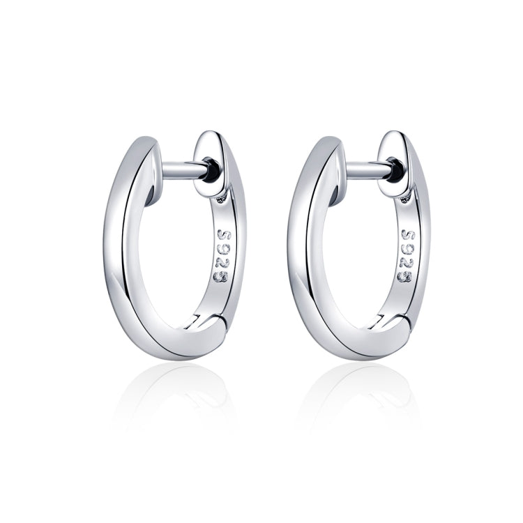 Orecchini in argento sterling S925 rotondi 1 cm