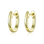 Orecchini in argento sterling S925 rotondi 1 cm
