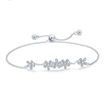 Bracciale donna argento sterling S925 Daisy Lady 22 cm