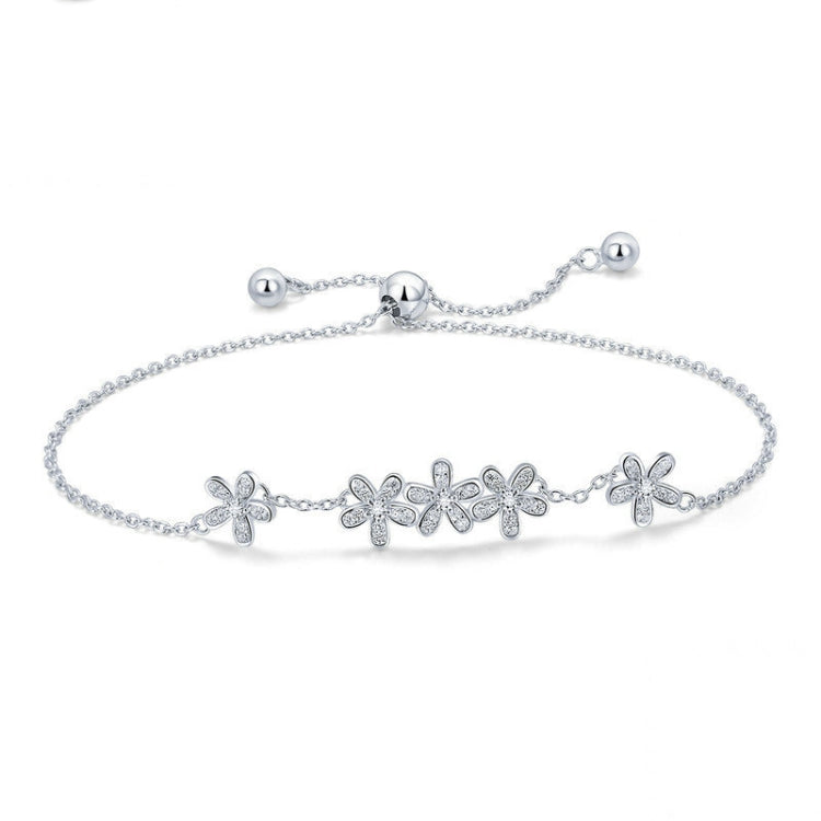Bracciale donna argento sterling S925 Daisy Lady 22 cm