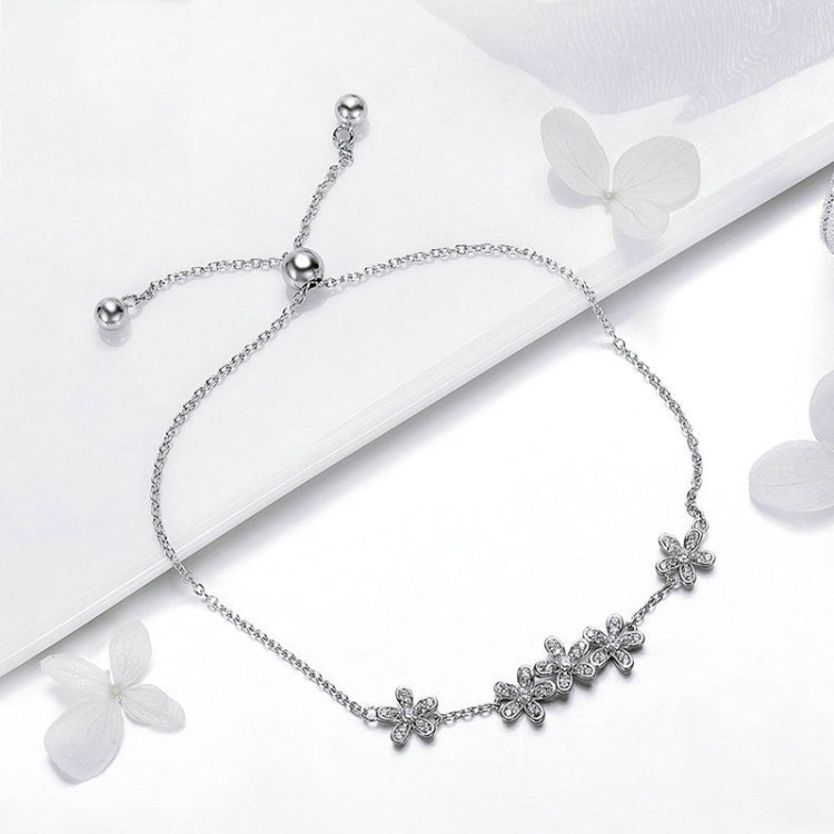 Bracciale donna argento sterling S925 Daisy Lady 22 cm