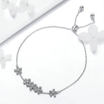 Bracciale donna argento sterling S925 Daisy Lady 22 cm