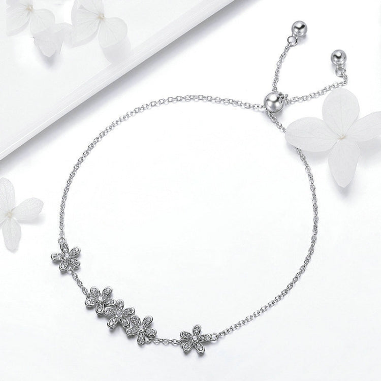 Bracciale donna argento sterling S925 Daisy Lady 22 cm