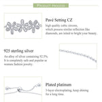 Bracciale donna argento sterling S925 Daisy Lady 22 cm