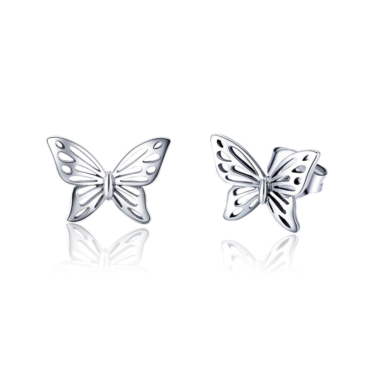 Orecchini a farfalla in argento sterling S925