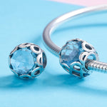 Perline sciolte in argento sterling 925 per bracciale