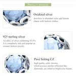 Perline sciolte in argento sterling 925 per bracciale