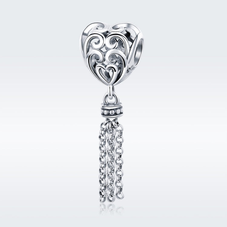 Perline cuore in argento sterling 925 S925