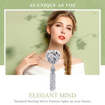 Perline cuore in argento sterling 925 S925