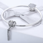 Perline cuore in argento sterling 925 S925
