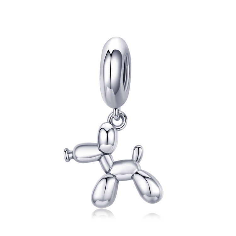 Ciondolo cane palloncino in argento sterling S925