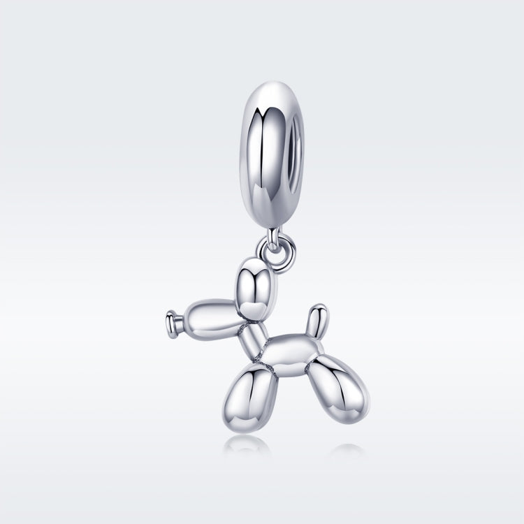 Ciondolo cane palloncino in argento sterling S925