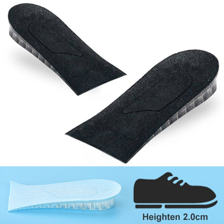 10 paia cuscinetti rialzo tallone in silicone trasparente
