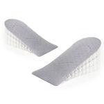 10 paia cuscinetti rialzo tallone in silicone trasparente