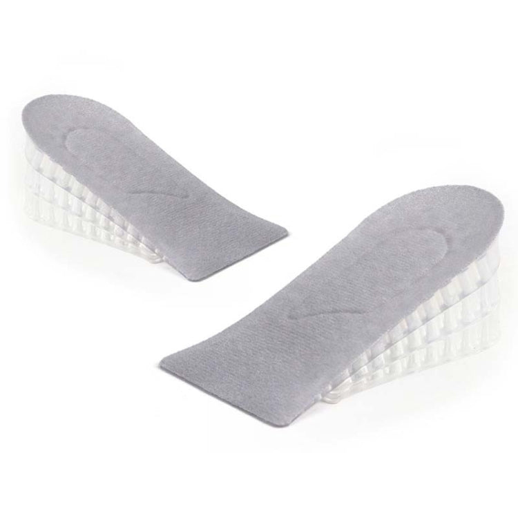 10 paia cuscinetti rialzo tallone in silicone trasparente