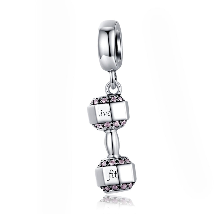Ciondolo in argento 925 per braccialetti fitness