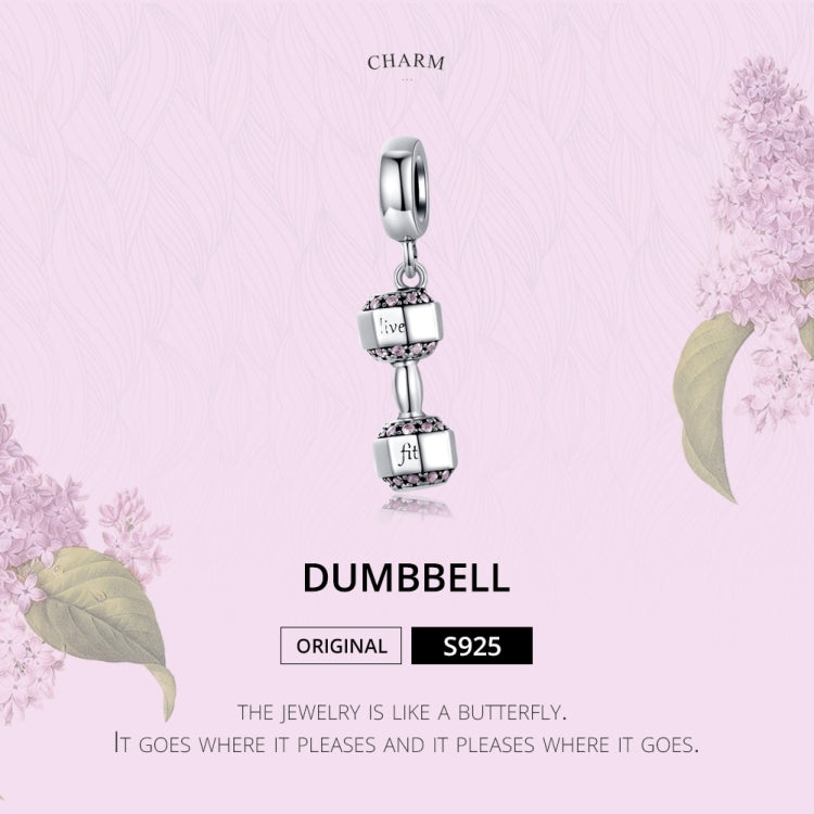 Ciondolo in argento 925 per braccialetti fitness