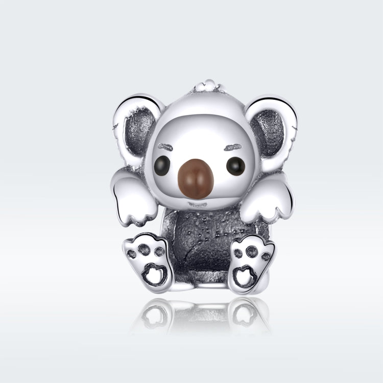 Perline Koala in argento 925 per braccialetti fai da te