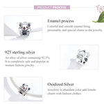 Perline Koala in argento 925 per braccialetti fai da te
