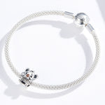 Perline Koala in argento 925 per braccialetti fai da te