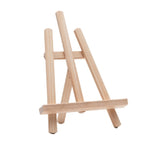Mini cavalletto pieghevole in legno per smartphone e tablet