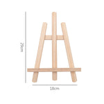Mini cavalletto pieghevole in legno per smartphone e tablet