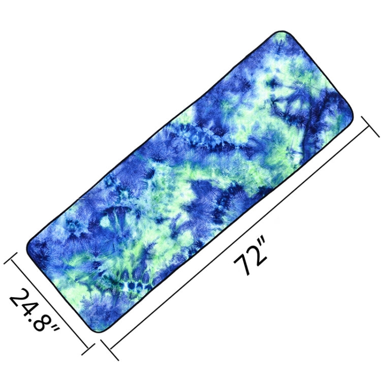 Telo sportivo pieghevole in microfibra 183x63 cm