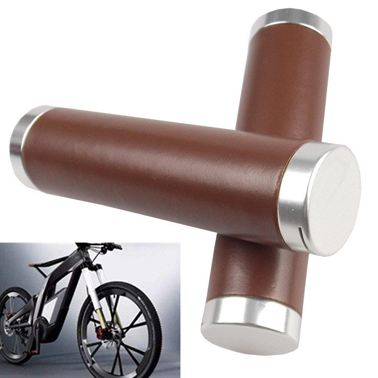 Copertura impugnatura in pelle per bicicletta retrò 18cm